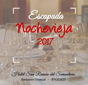 Escapada Nochevieja 2017 - 2018 Hotel Spa San Ramón en Barbastro (Huesca)
