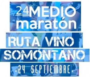 24 Medio Maratón Ruta del Vino Somontano, en Barbastro